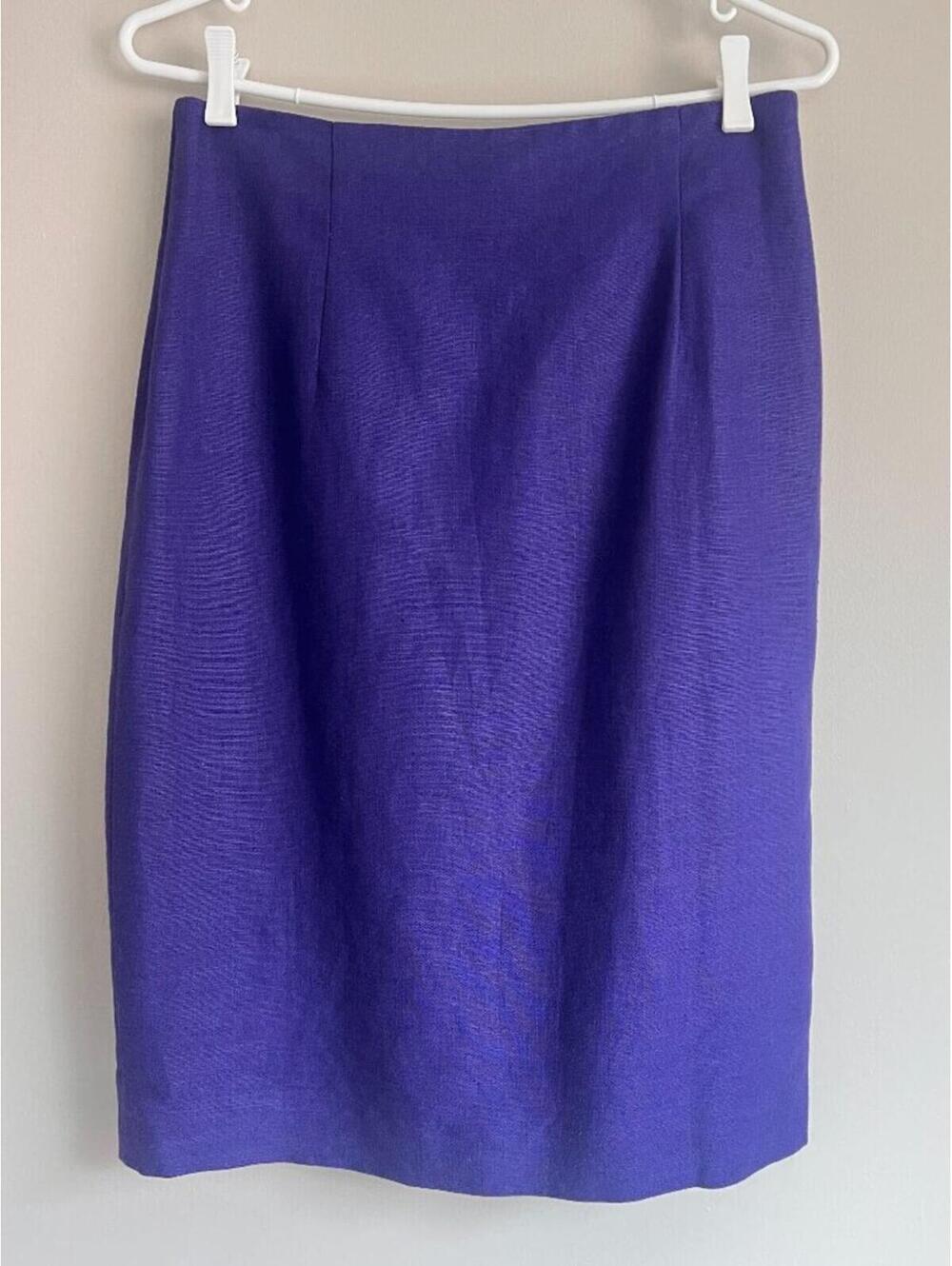 Liz Claiborne Linen Blend Skirt Women's Size 10